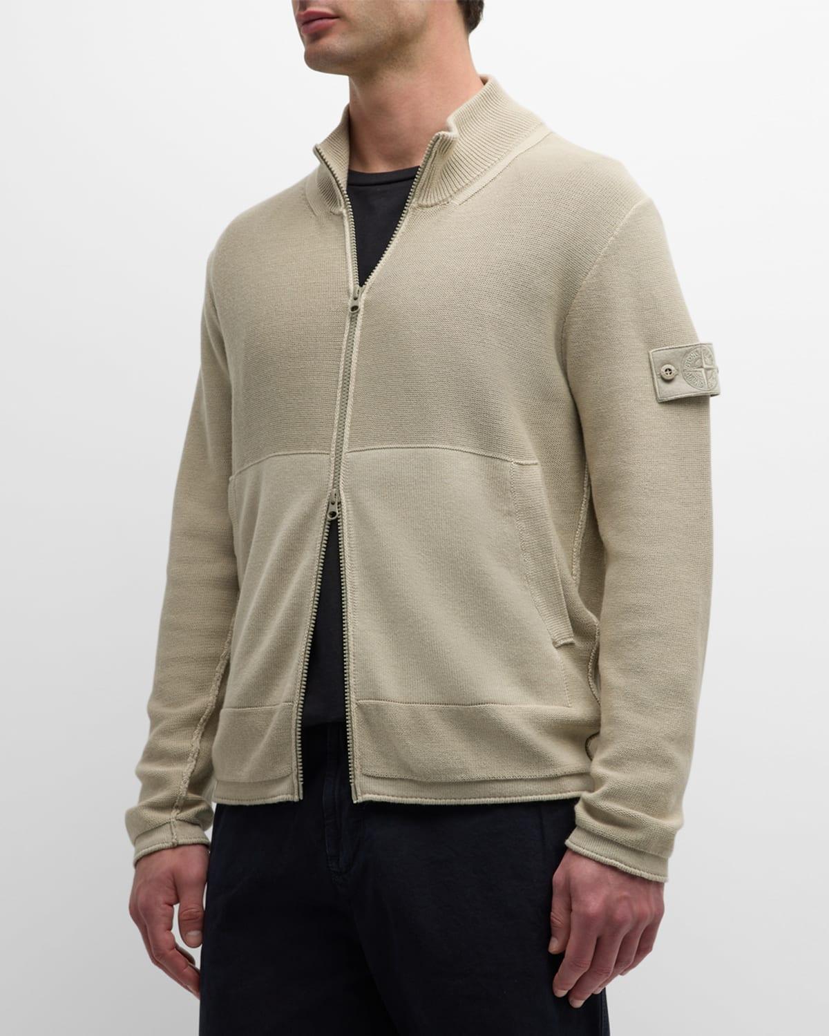 Mens Ghost Full-Zip Sweater Product Image