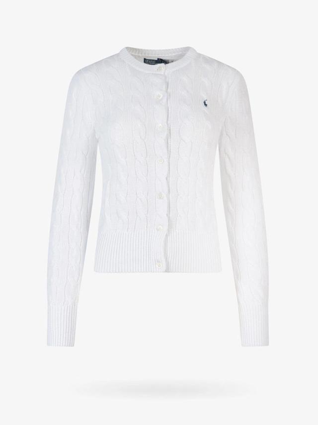 POLO RALPH LAUREN Cardigan In White Product Image