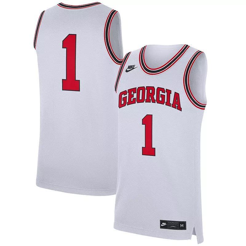 Mens Nike #1 Georgia Bulldogs Replica Jersey Product Image