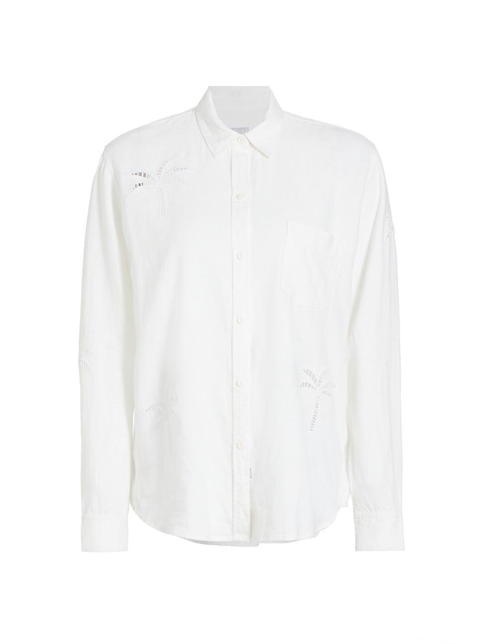 Womens Charli Embroidered Palm Shirt product image