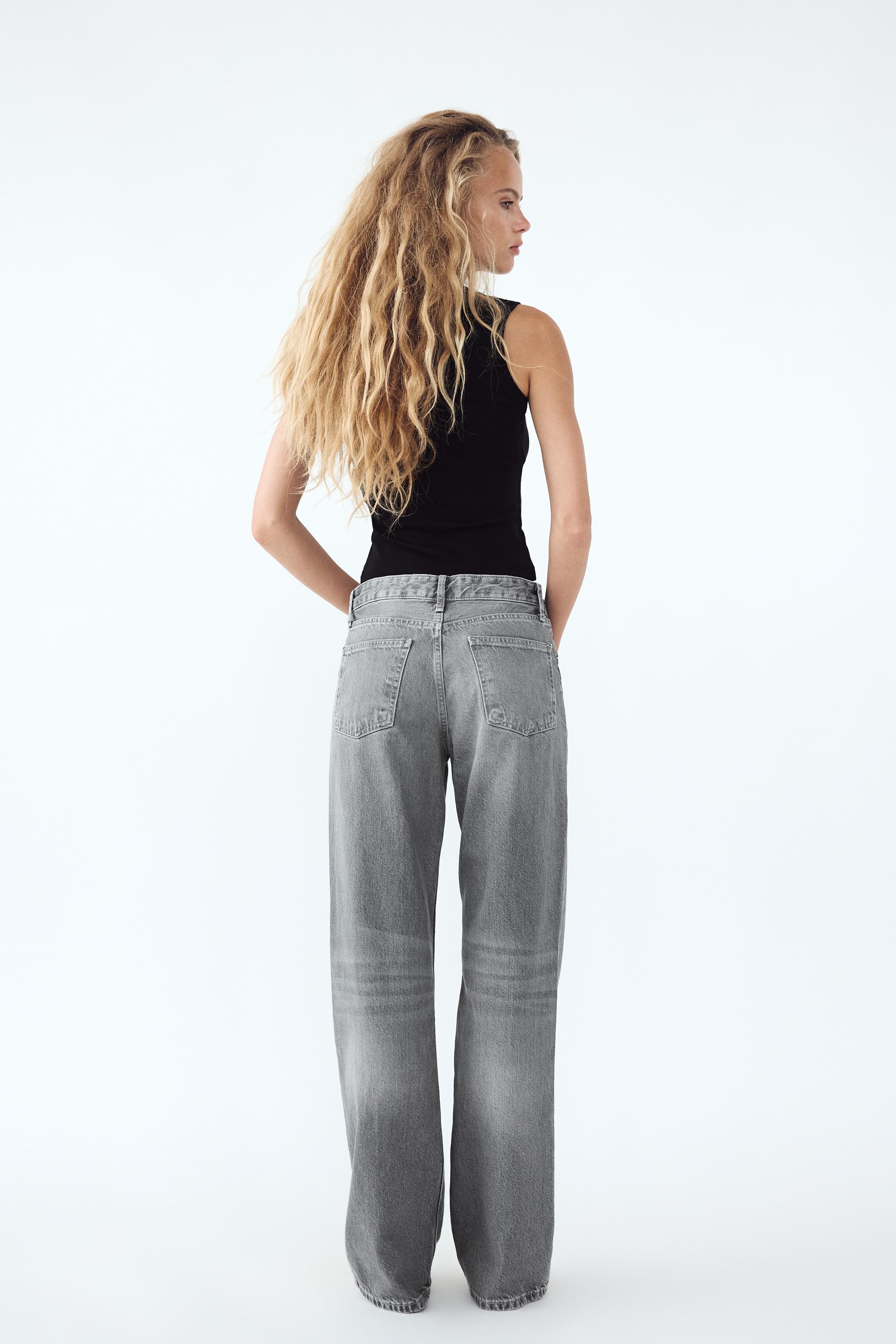 TRF MID-RISE WIDE LEG JEANS Product Image