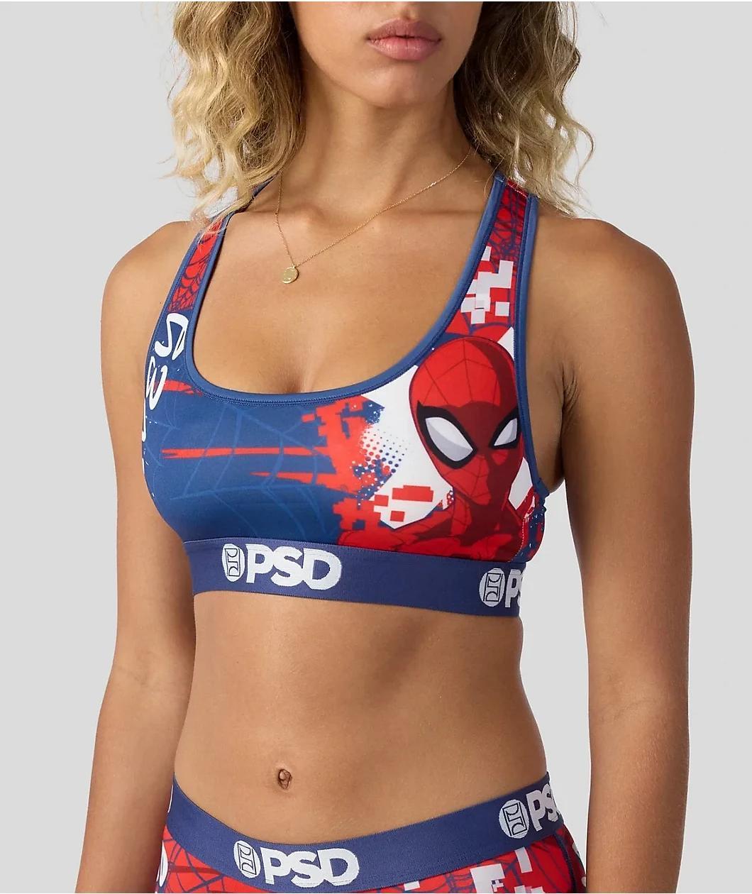 PSD x Marvel Spider-Man Senses Sports Bra Product Image