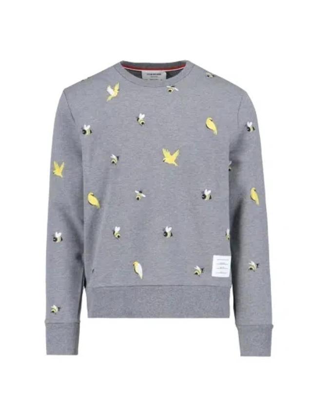 Crewneck Sweatshirt In Gray Product Image