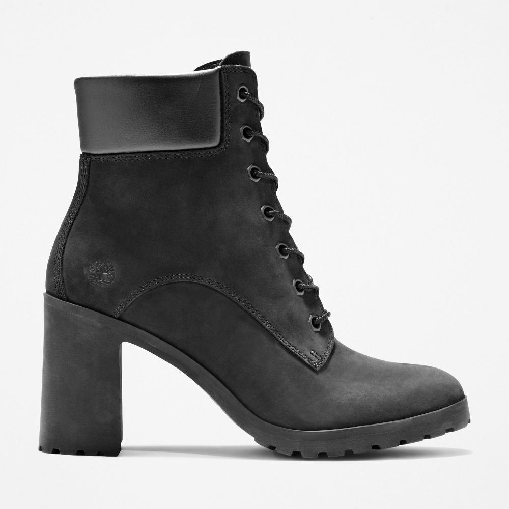 Timberland Allington Nubuck Leather Lace-Up Lug Sole Booties Product Image