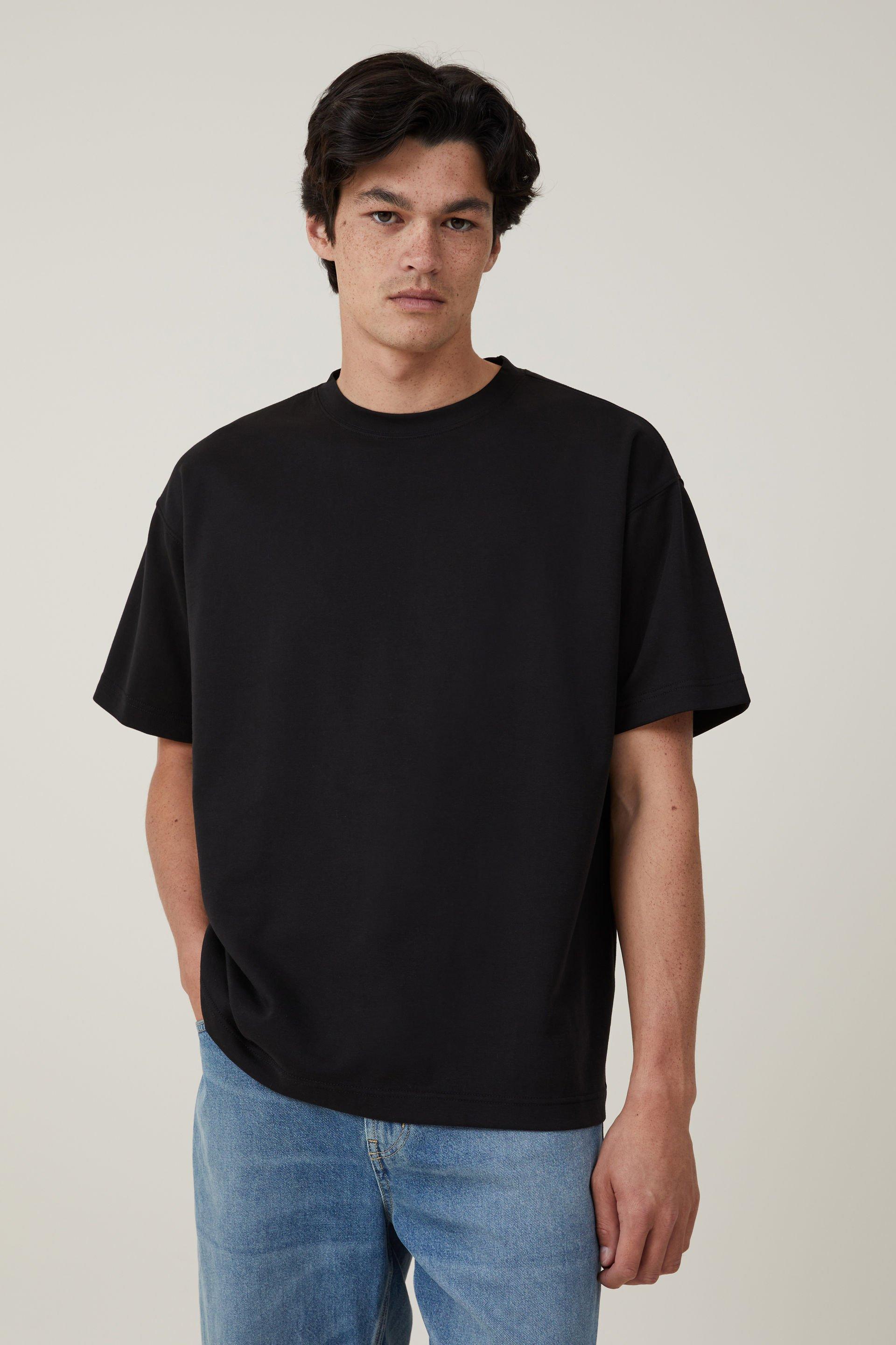 Cotton On Men - Hyperweave T-Shirt - Black Product Image