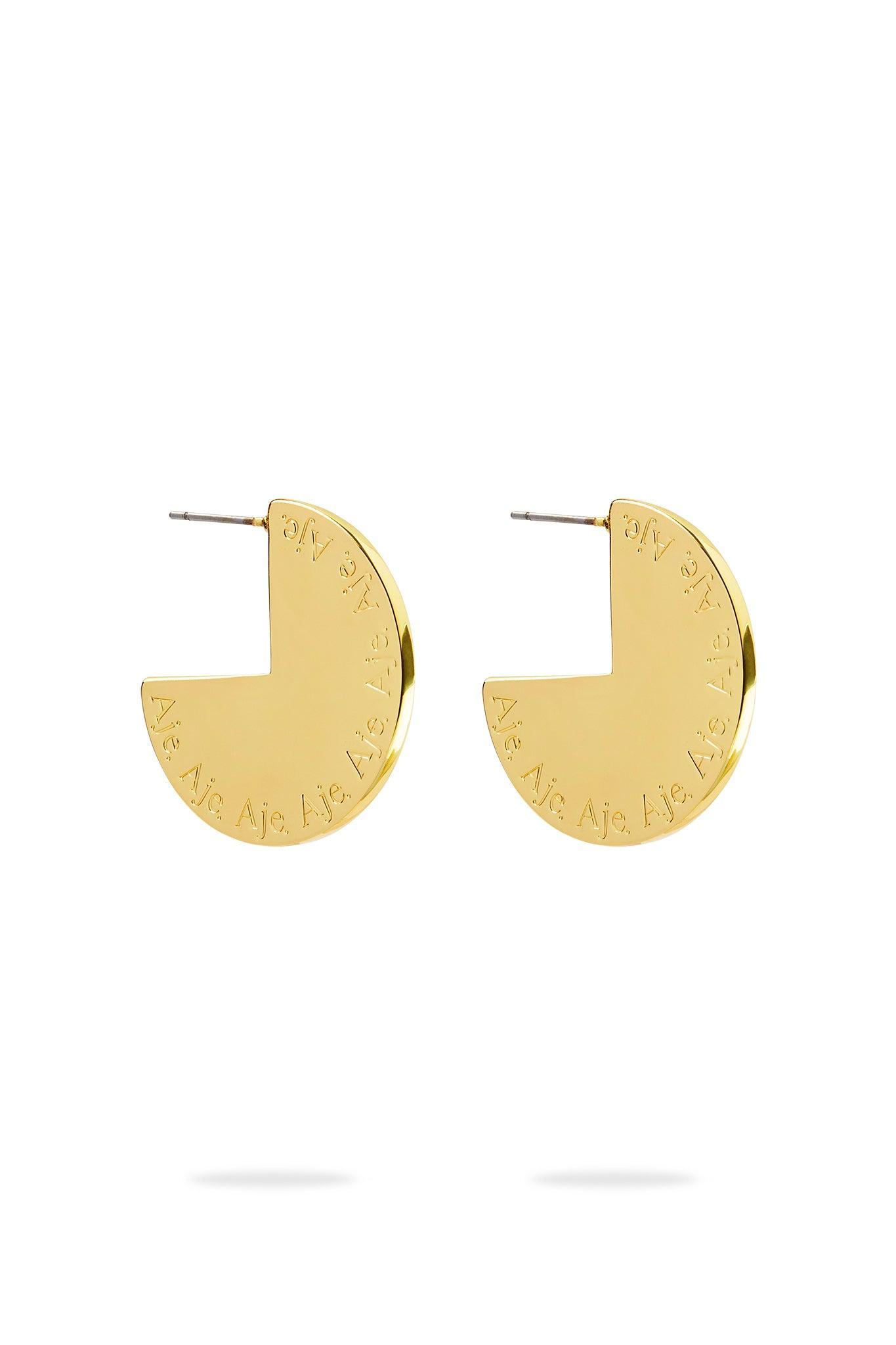 Alethia Logo Earring Product Image