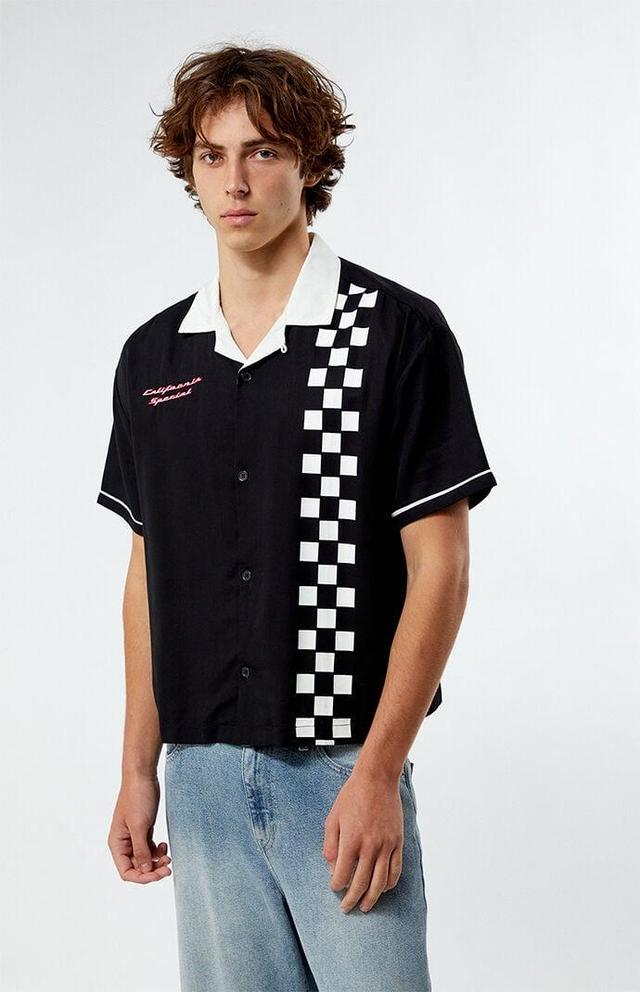 FORD Mens Checker Camp Shirt Product Image