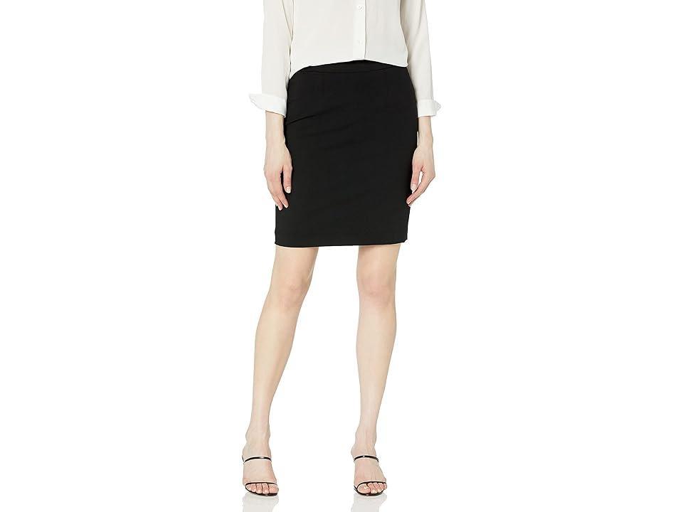 Calvin Klein Petite Size High Rise Luxe Stretch Pencil Skirt Product Image