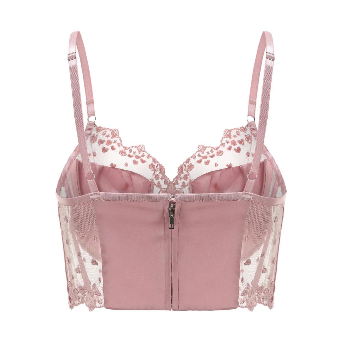 Kira Corset Top (Pink) Product Image