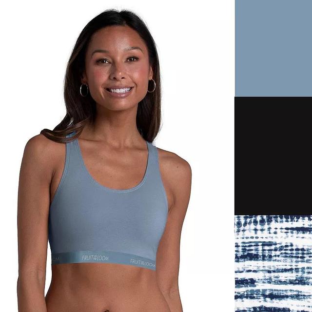 Womens Fruit of the Loom 360 Stretch Comfort Logo Bra Product Image