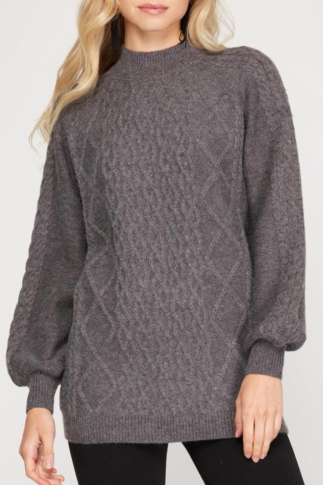 Heather Tunic Sweater Female Product Image