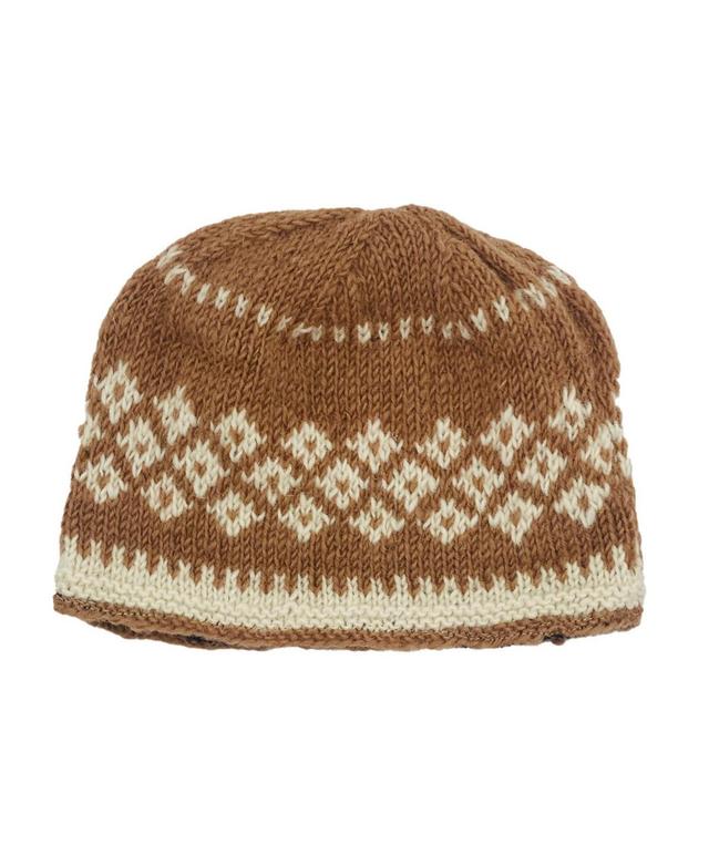 Feelgoodz Womens Artisan Hand-Knit Vail Winter Wool Beanie Hat Product Image