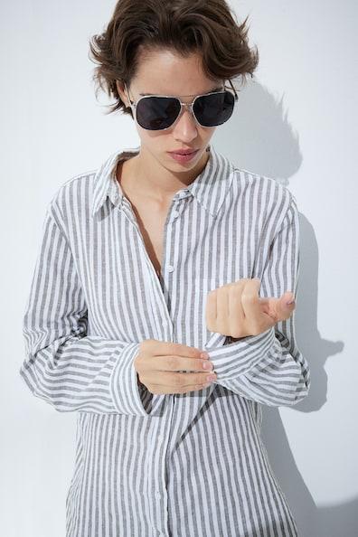 Linen-blend Shirt product image