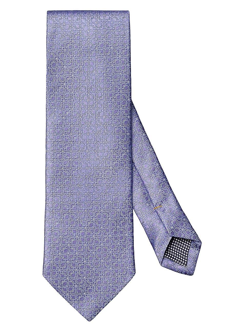 Mens Wardrobe Essentials Floral Silk Tie Product Image