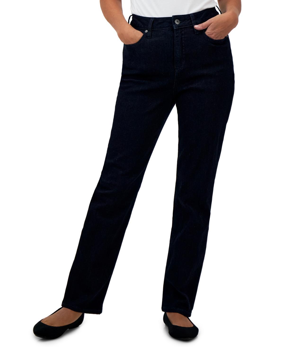 Style & Co Womens Straight-Leg High Rise Jeans, Created for Macys Product Image