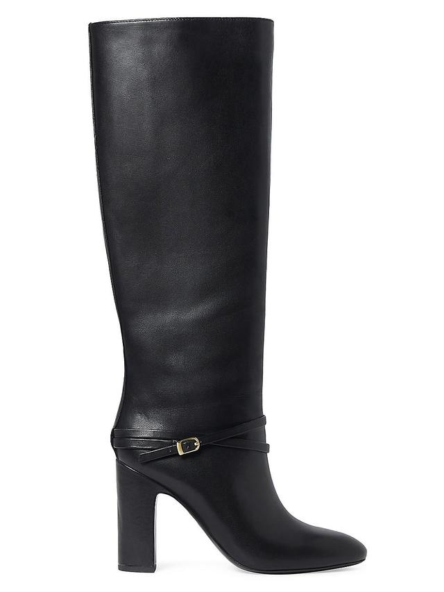 Womens Solana 100MM Leather Knee-High Boots Product Image