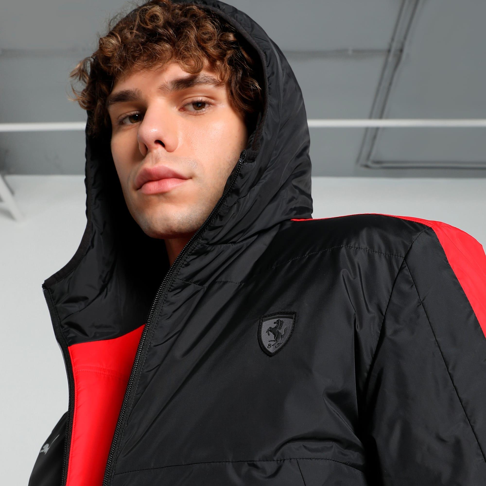 Scuderia Ferrari Style Padded Jacket Men Product Image