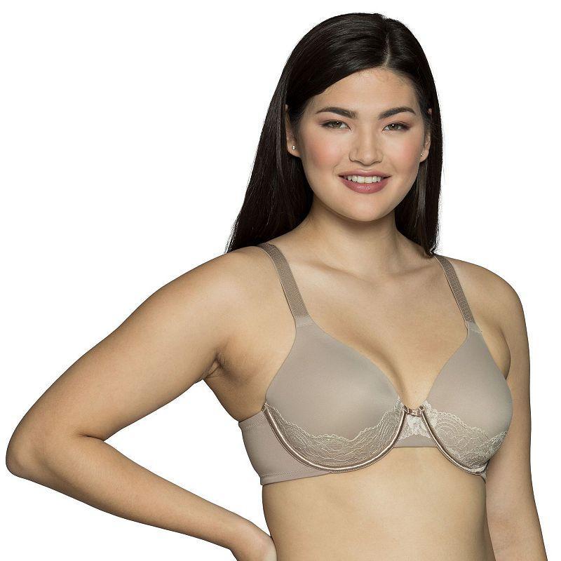 Vanity Fair Beauty Back Back Smoother Lace Full-Figure Bra 76382, Womens Toasted White Product Image