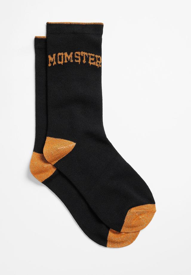 Maurices Womens Shimmer Momster Crew Socks Size One Size Product Image