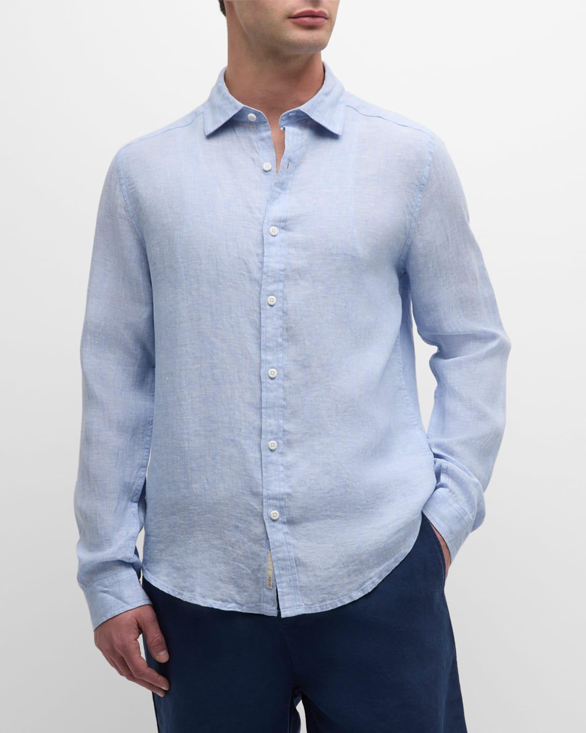 Mens Linen Slim-Fit Shirt product image