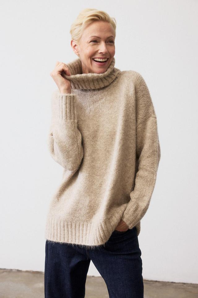 Mellow Turtleneck Sweater Product Image