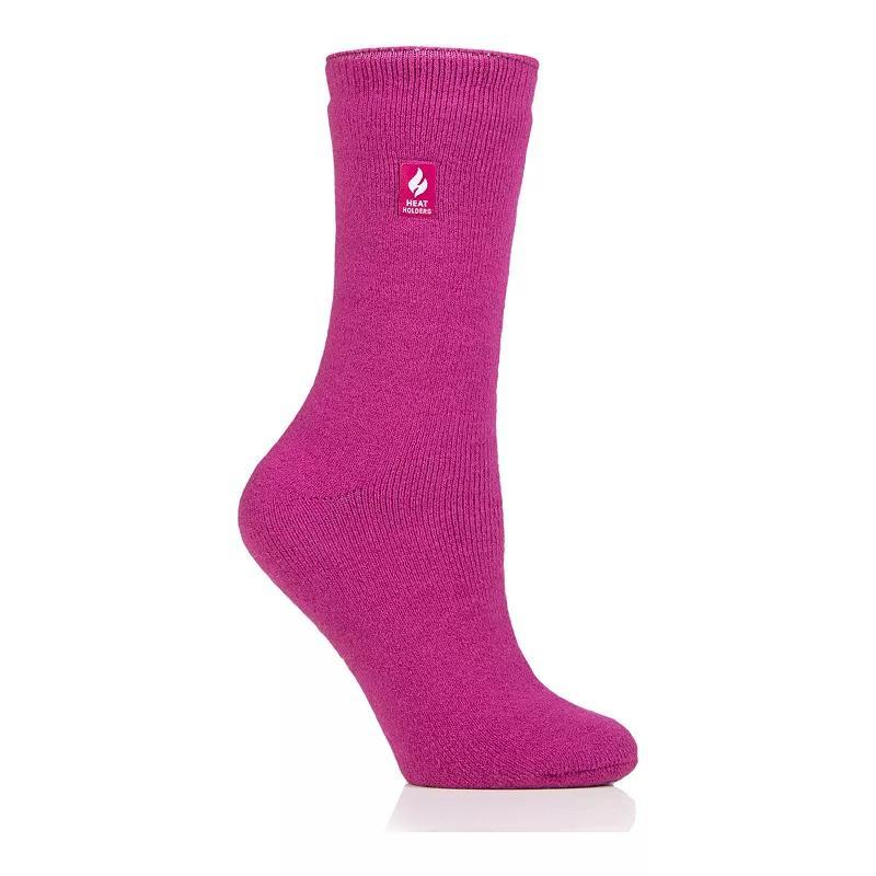 Womens Heat Holders Original 7x Warmer Solid Crew Socks Product Image