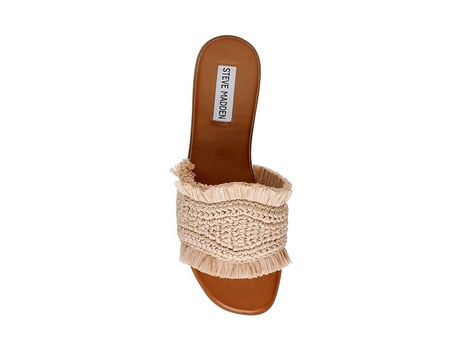 Steve Madden Lakeshore Raffia Slide Sandals Product Image