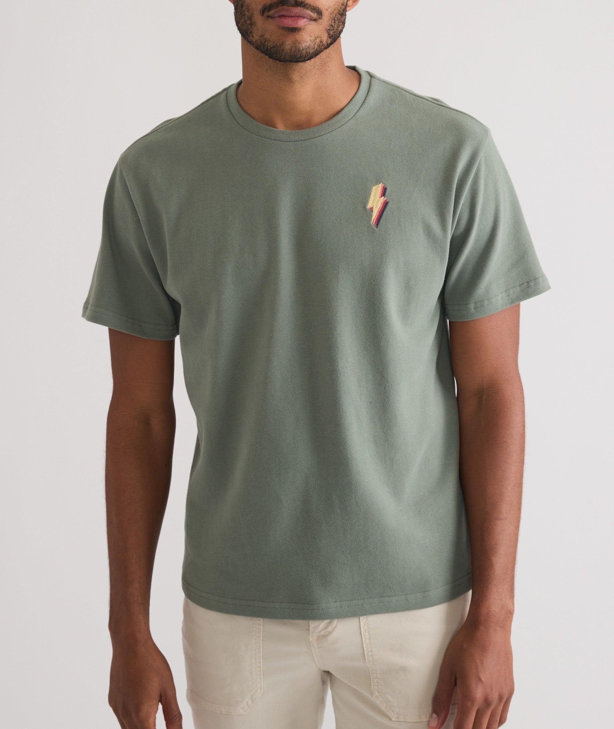 Relaxed Brushed Jersey Tee Product Image