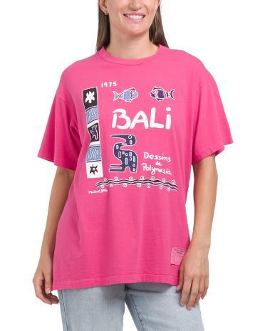 Vintage Original Bali T-Shirt For Women Product Image