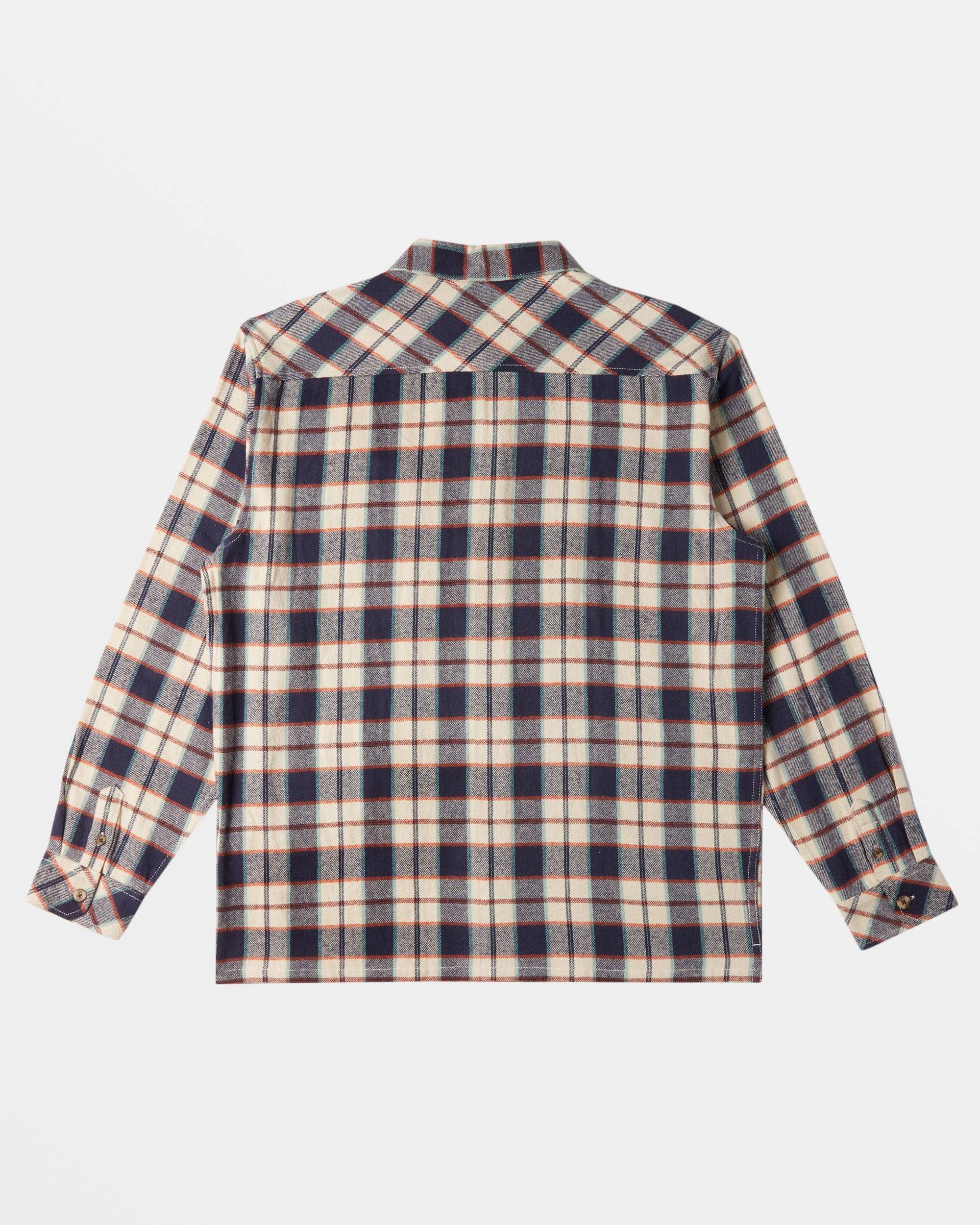 Offshore Long Sleeve Flannel Shirt - Dusty Navy Male Product Image