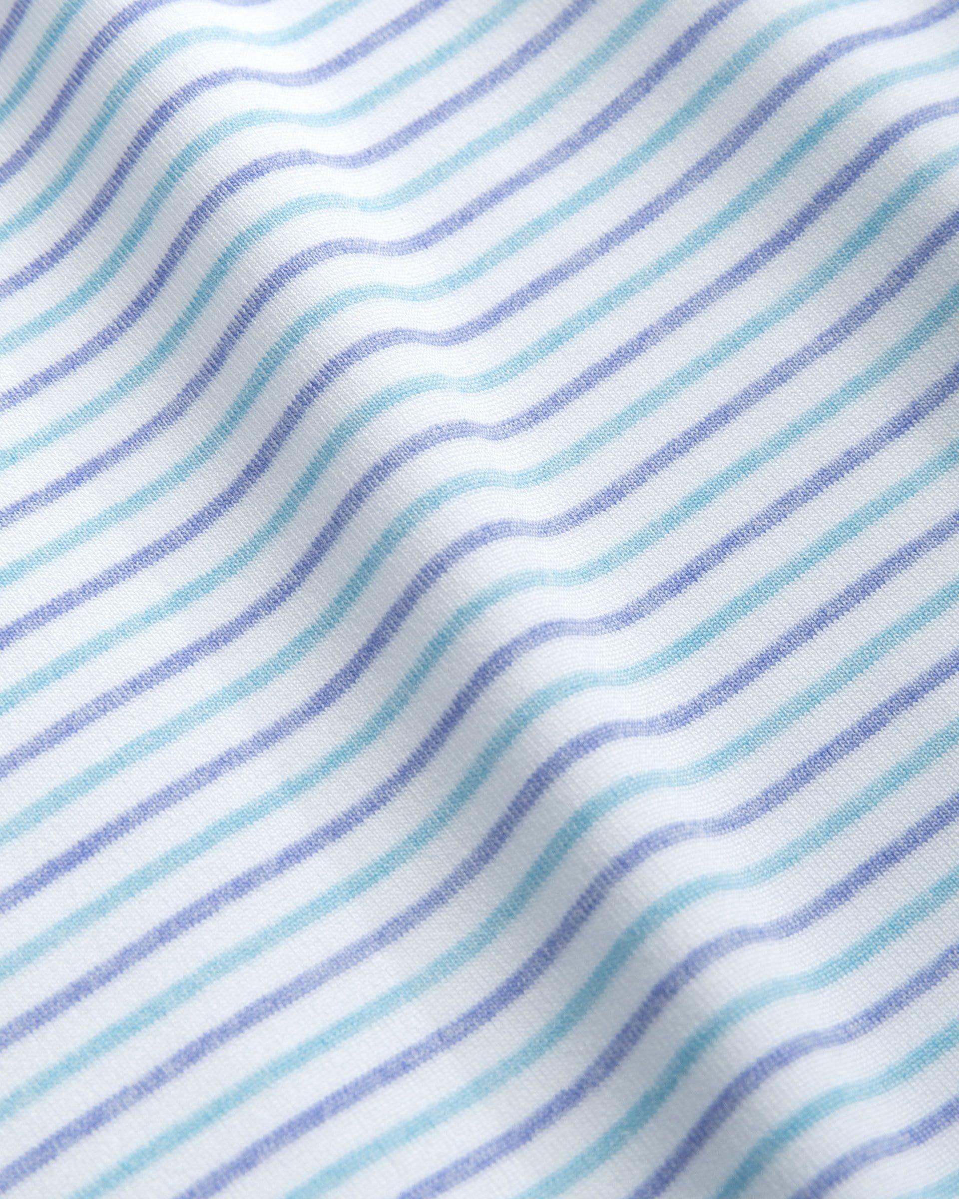 johnnie-O Performance Jersey Polo - Vik Stripe Product Image