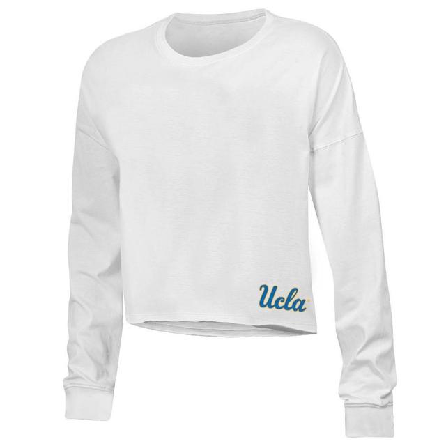 NCAA UCLA Bruins Womens Long Sleeve Cropped T-Shirt Product Image