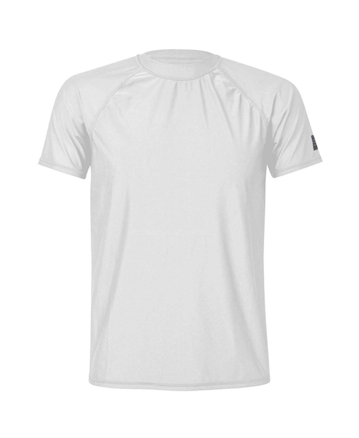 Mens White Ss Rash Top Product Image