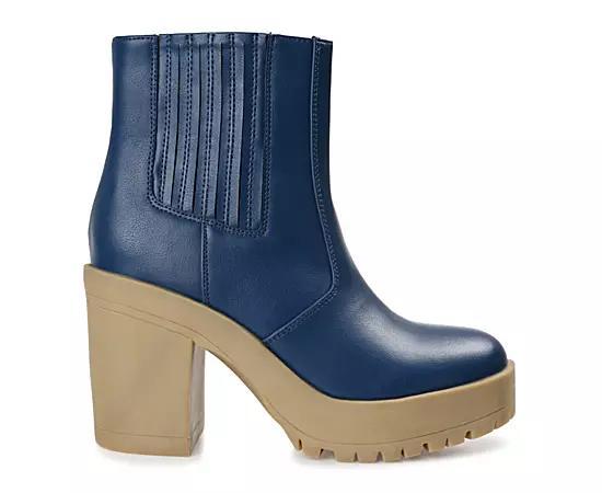 Journee Collection Womens Riplee Platform Ankle Boots Product Image