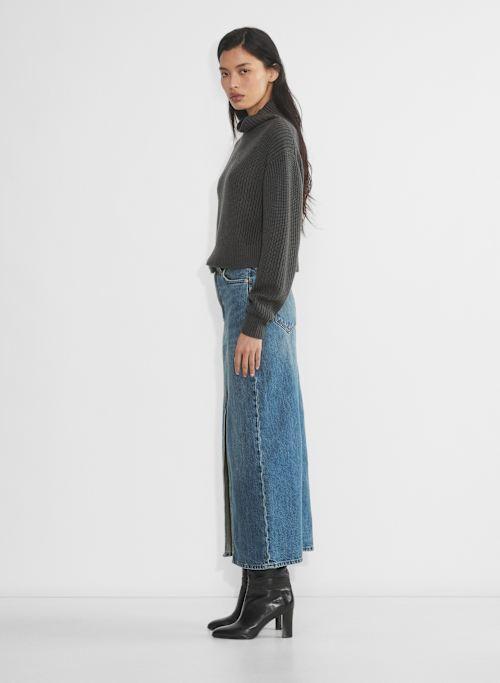 montpellier merino wool waist turtleneck Product Image