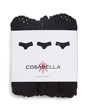 Cosabella Dolce Thong - 3 Pack Set (Verde Umb Venetian Dusk White) Women's Underwear Product Image