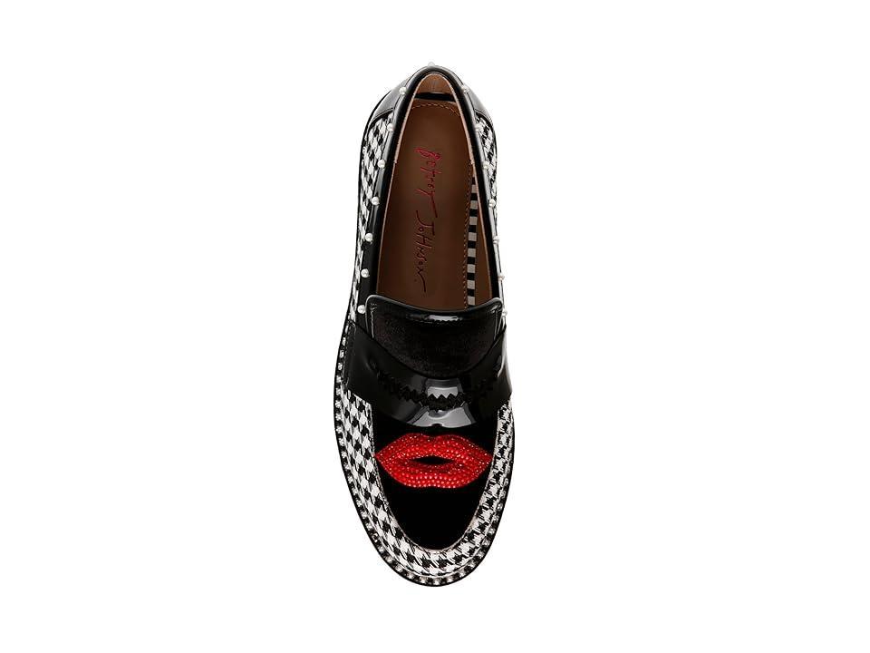 Blue by Betsey Johnson Darian-L Black Polka) Women's Flat Shoes Product Image