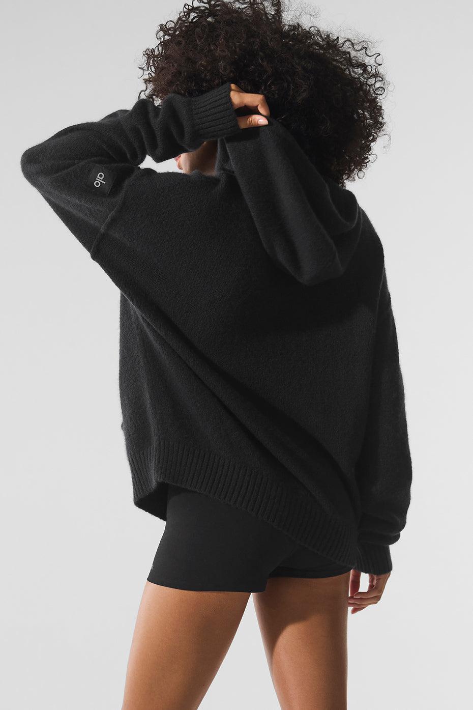 New Class Cashmere Hoodie - Black Product Image