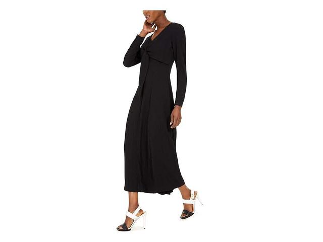 Calvin Klein Women's Maxi Dress with Tie Front Women's Dress Product Image