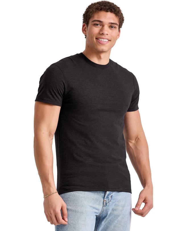 Mens Hanes Originals Cotton Short Sleeve T-shirt Product Image