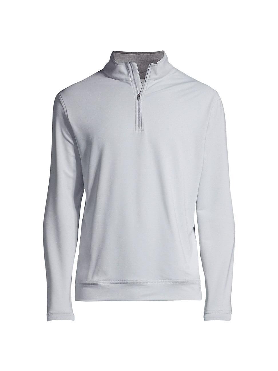 Mens Perth Half-Zip Loop Terry Sweatshirt Product Image