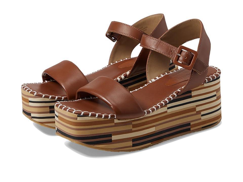 Womens Marley Leather Platform Sandals Product Image