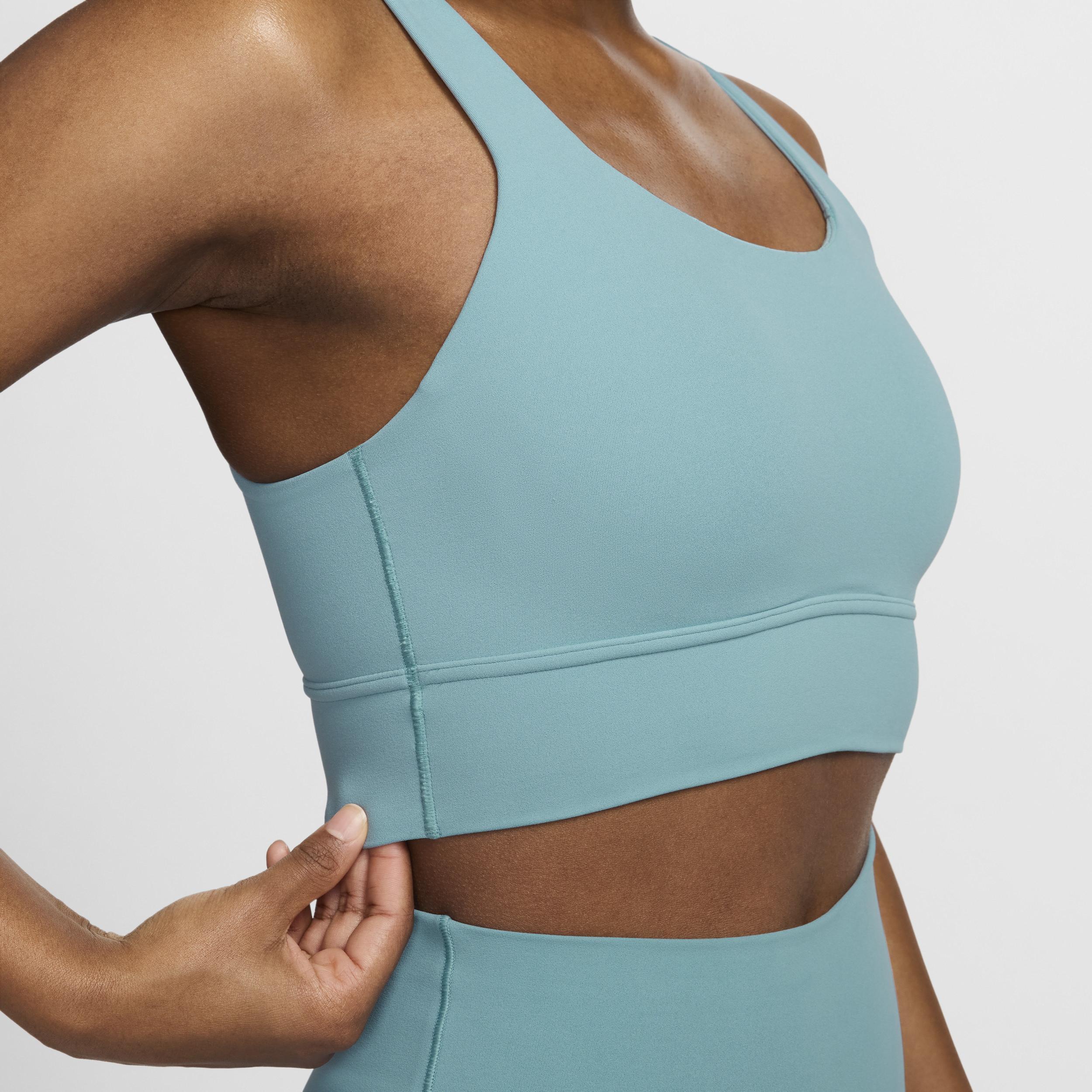 Nike Womens Zenvy Medium-Support Padded Longline Sports Bra Product Image