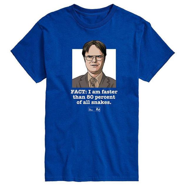 Mens The Office Dwight Fact Faster Graphic Tee Product Image