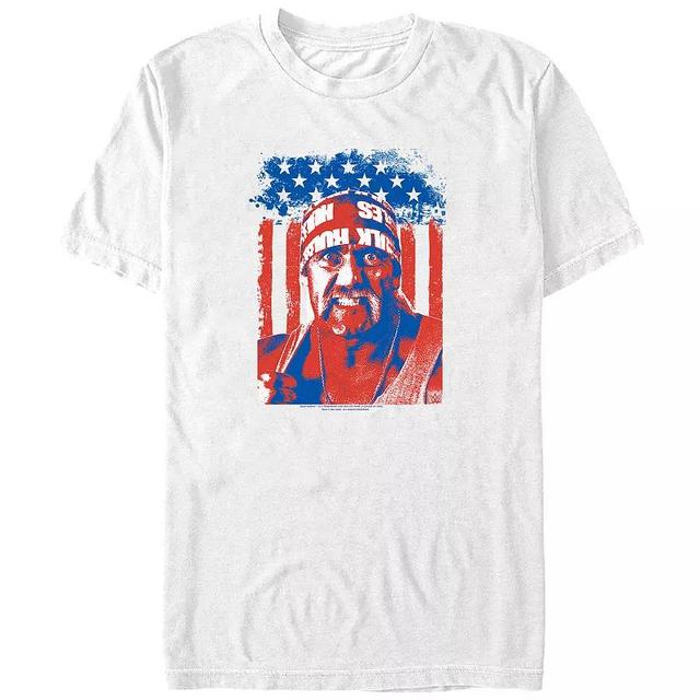 Big & Tall WWE Hulk Hogan Patriotic Phyton Graphic Tee, Mens Product Image