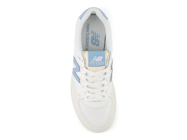 New Balance Classics 300 Court (Sea Salt/Chrome Blue) Men's Shoes Product Image