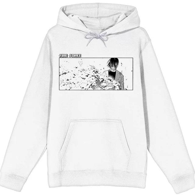 Mens Fire Force Manga Shinmon Graphic Hoodie Product Image