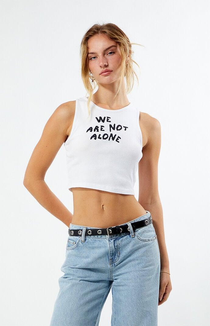 Obey Women's We Are Not Alone Tank Top Product Image