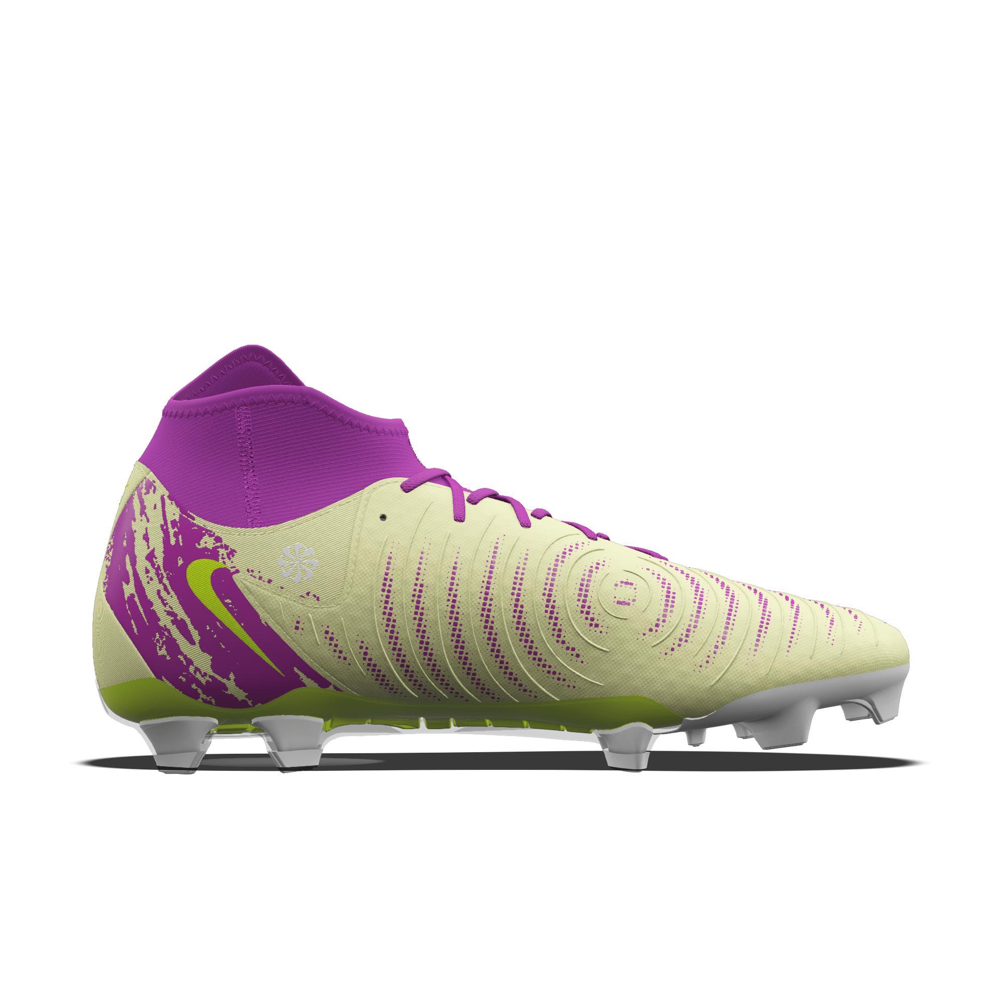 Nike Women's Phantom Luna 2 Academy By You Custom MG High-Top Soccer Cleats Product Image