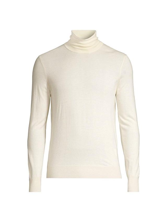 Mens Cashmere Turtleneck Sweater Product Image